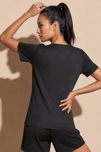 Zelocity Quick Dry Relaxed Top - Black Beauty — thumbnail 3